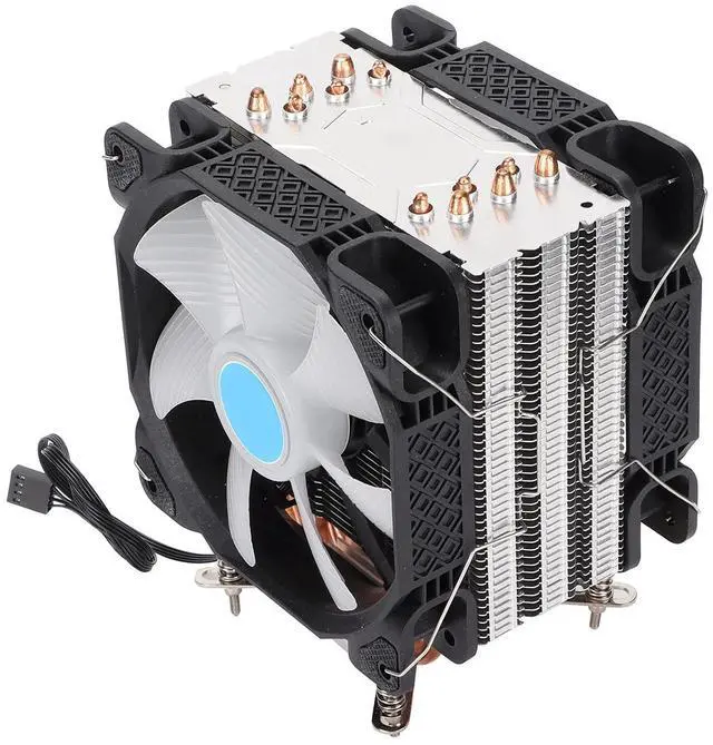 Main image of CPU Cooler Efficient Fast Heat Dissipation Six Heat Pipes Dual Fans Sink for Desktop Computers ABSAluminumBrass