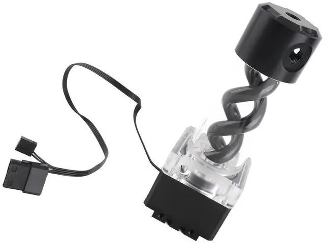 Alt view image 4 of 7 - Aluminum Anode Computer Water Cooling Pump Set Efficient High Rate Water Cooling Kit for Gamers (Black)