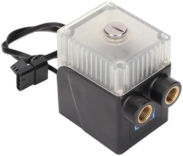 Alt view image 4 of 7 - Generic Computer Water Pump Temperature Display 3 Meters Pump Head for Custom Water Cooled PCs (Black)