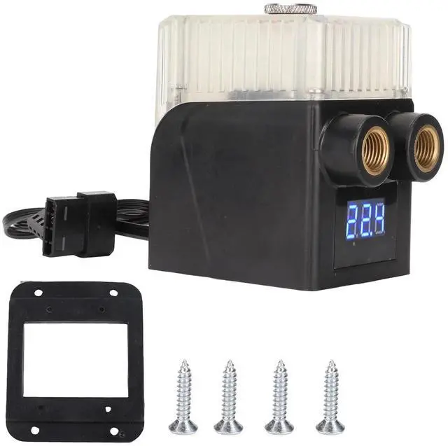 Alt view image 6 of 7 - Generic Computer Water Pump Temperature Display 3 Meters Pump Head for Custom Water Cooled PCs (Black)
