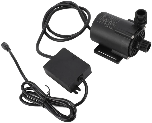 Alt view image 3 of 7 - High Temperature Resistance Water Cooling Pump 30LMin Lift 75.5ft for CPU Cooling in PCs and Gaming