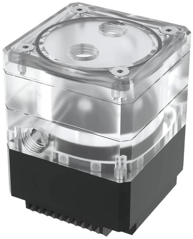 Main image of 1pcs 17W Mini CPU Water Cooling Pump+Reservoir Set 960L/H LRC 2.0 ARGB Water Pump G 1/4" Thread Port CPU Water Cooling System(Black Pump)