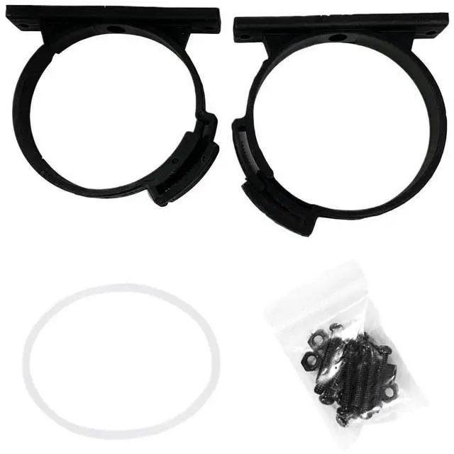 Alt view image 3 of 4 - 1pcs Water Tank Length 90/130/210 mm X 65mm Diameter Cylindrical use for D5/MCP655 Pump Accessories POM+PMMA Black White Cove(130mm White Cover)