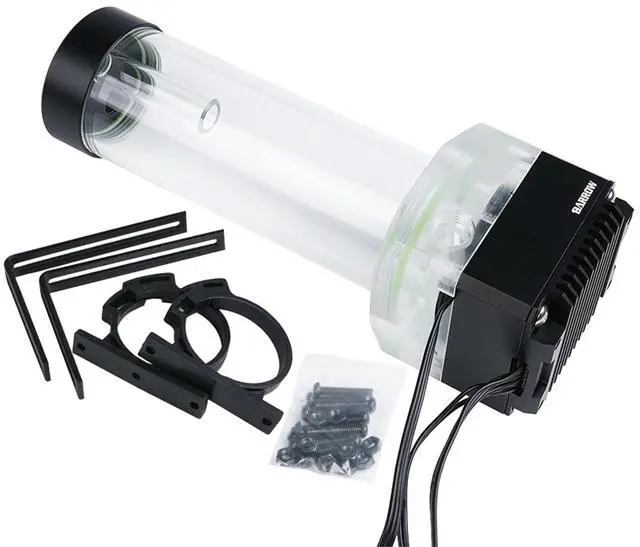 Main image of 1pcs 17W Pump Water Tank Integrated PWM Pump Combo Reservoir Kit 12V 1.4A G1/4" 960L/H(198MM)