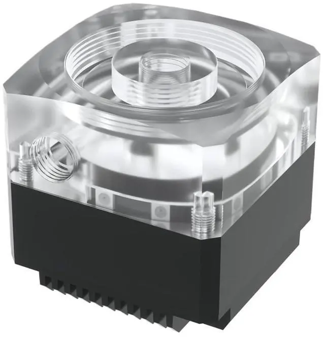Main image of 1pcs SPB17 Plus 17W PWM Pump LRC 2.0 with Aluminum Radiator Cover - Requires Reservoir(Black)