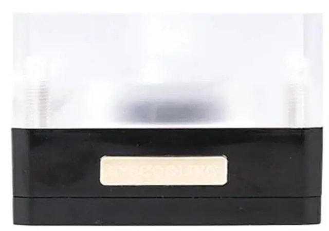 Alt view image 3 of 3 - 1pcs Syscooling Pump P67A 12V mini Pump for PC Water Cooling PWM Support G1/4 Thread Acrylic top
