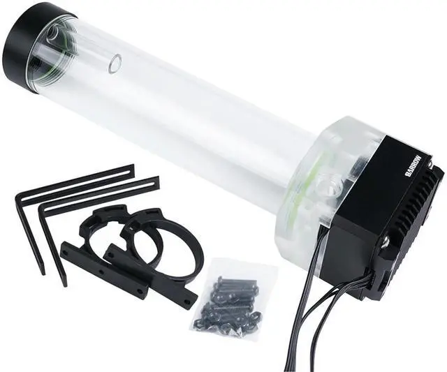 Main image of 1pcs 17W Pump Water Tank Integrated PWM Pump Combo Reservoir Kit 12V 1.4A G1/4" 960L/H(248MM)