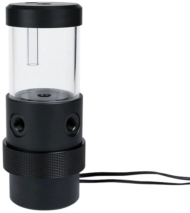 Main image of 1pcs D5 Pump Combo Reservoir Kit Cabinet Building PWM Pump Set,Powerful Water Tank,Silver,Black,White, SPG40A-5G65(185MM Black,Lowara D5)