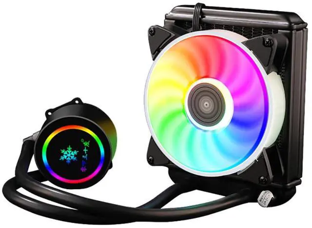 Main image of POPETPOP Liquid CPU Cooler Radiator with Copper and Aluminum Low Noise Water-Cooled Heat Sink for Efficient