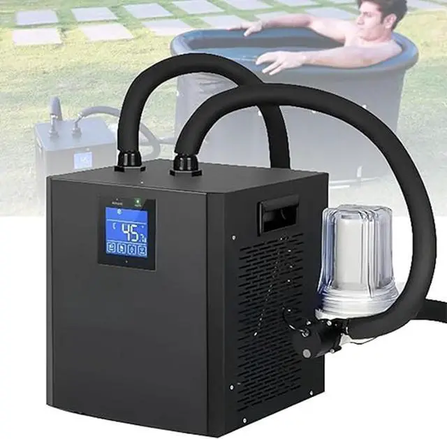 Main image of Cold Plunge Chiller 1/2HP - Water Chiller for Ice Bath Tubs with 2 Water Pumps, Filter, Remote Control, Cooling System for Home Muscle Recovery & Therapy