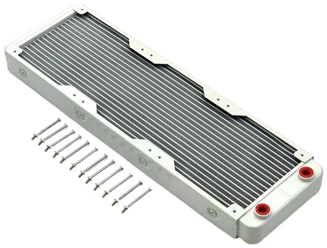 Main image of 18 Tube Water Cooling Cooler Aluminium Heat Exchanger Radiator for Computer Heatsink 120 240 360