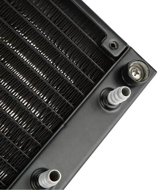 Alt view image 2 of 7 - 12 - Tube PC Heat Exchanger, Computer Water Cooling System, Fast Heat Dissipation Copper CPU Cooler with Built - in Water Separator for Desktop PCs and Industrial (240mm)