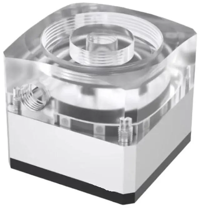 Main image of 1pcs SPB17-V2,17W PWM PC DDC Pump DV12 Maximum Flow Lift 5.5 Meters 960L/H G1/4'' Thread for Computer Water Cooling System(SPB17-V2 Silver)