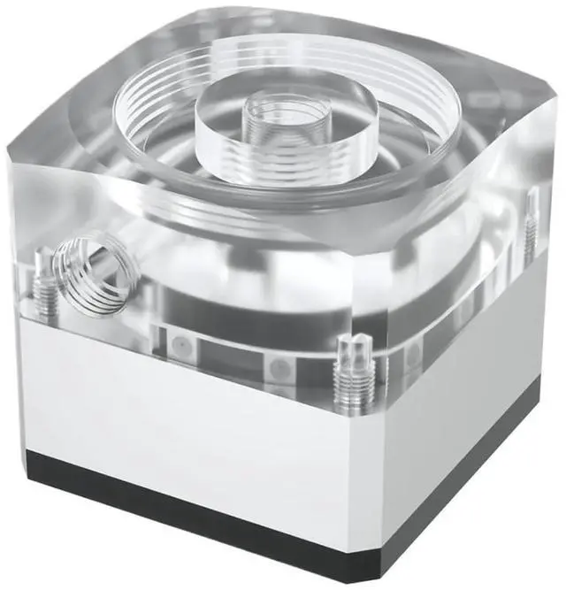 Main image of 1pcs SPB17-V2,17W PWM PC DDC Pump DV12 Maximum Flow Lift 5.5 Meters 960L/H G1/4'' Thread for Computer Water Cooling System(Silver - Bracket)