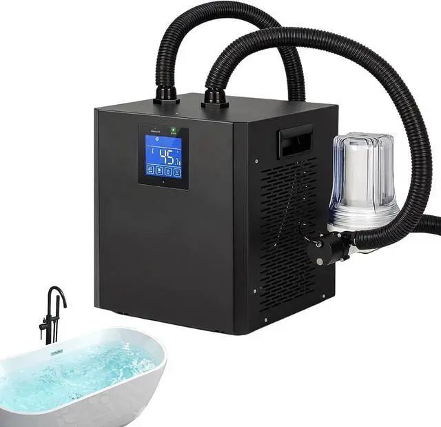 Main image of Ice Bath Water Chiller, Water Chiller Cold Plunge Chiller with External Filter & Submersible Pump,Universal Cooling with LED Display,Ice Bath Cold Water Recovery