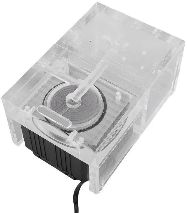 Alt view image 4 of 7 - Generic Computer Water Cooling Pump Tank High Efficiency Easy Installation for PC Enthusiasts G1/4 X 6 150ml 1 Centrifugal Water Pump Tank for Tech Enthusiasts