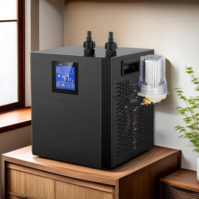 Main image of 1/3 Horsepower Home Cold Plunge Chiller, Ice Bath Water Chiller with Built-in Pump & Filter, Remote Control for Muscle Recovery & Cold Therapy Singlepump-110V