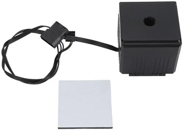 Alt view image 5 of 7 - Pomya 650LH Circulating Pump for PC Water Cooler, Quiet Operation, Aluminum Armor, PWM Controlled Water Cooling Pump for Gamers