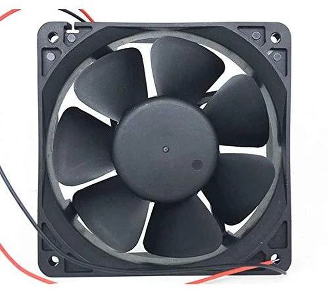 Alt view image 2 of 2 - High-Volume Waterproof RD12038B48H - 48V 0.20A 120x120x38mm Server Cooling