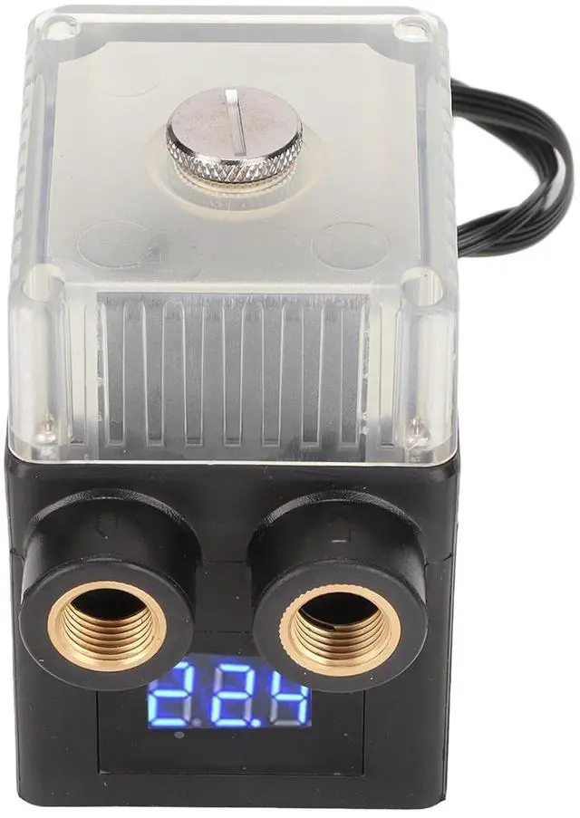 Main image of Generic Computer Water Pump Temperature Display 3 Meters Pump Head for Custom Water Cooled PCs (Black)