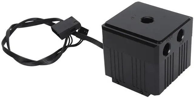 Alt view image 3 of 7 - Pomya 650LH Circulating Pump for PC Water Cooler, Quiet Operation, Aluminum Armor, PWM Controlled Water Cooling Pump for Gamers