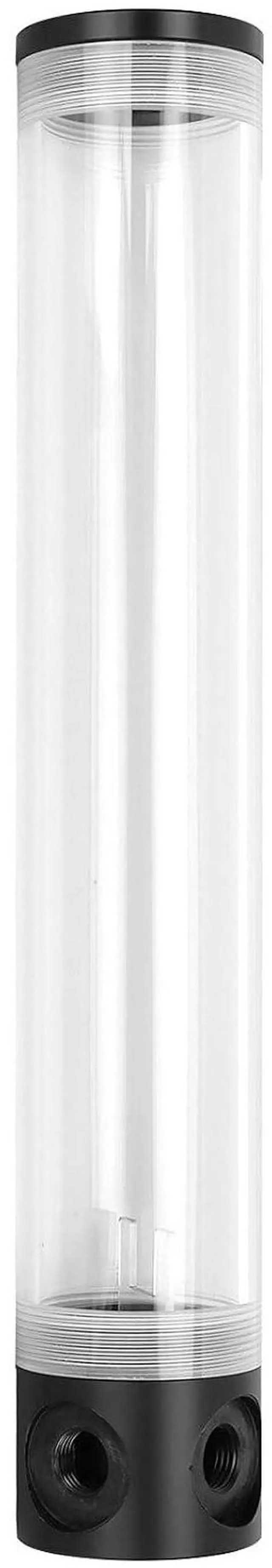Alt view image 4 of 6 - Acrylic Cylindrical Water Cooling Tank, CPU Liquid Cooler Reservoir with 4 G1/4 Thread Ports, High - Capacity PC Water Cooling Kit for Custom Loop Builds