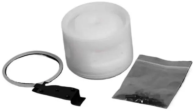 Alt view image 4 of 6 - 1pcs PC Water Cooling Pump Cover Reservoir D5/SPG40A Compatible for Cooler Tank Building YKD5BTZ-V2 PD5BTZ-V2(Black POM)