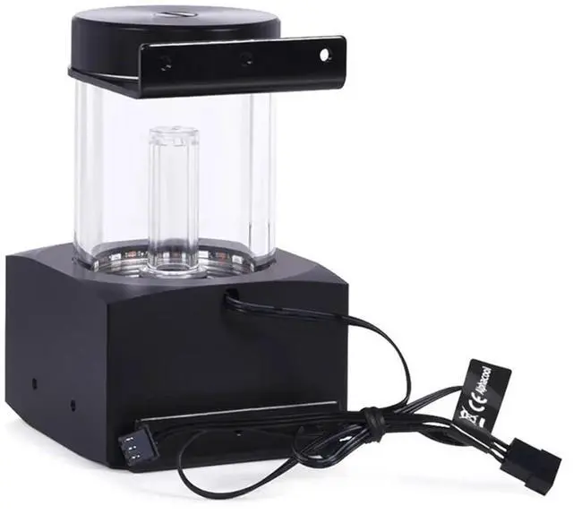 Alt view image 2 of 3 - 1pcs Core 100 Aurora Tube Reservoir Compatible D5/VPP Pumps Top Expansion Water Cooling Tank,G1/4"(15393(No Pump))
