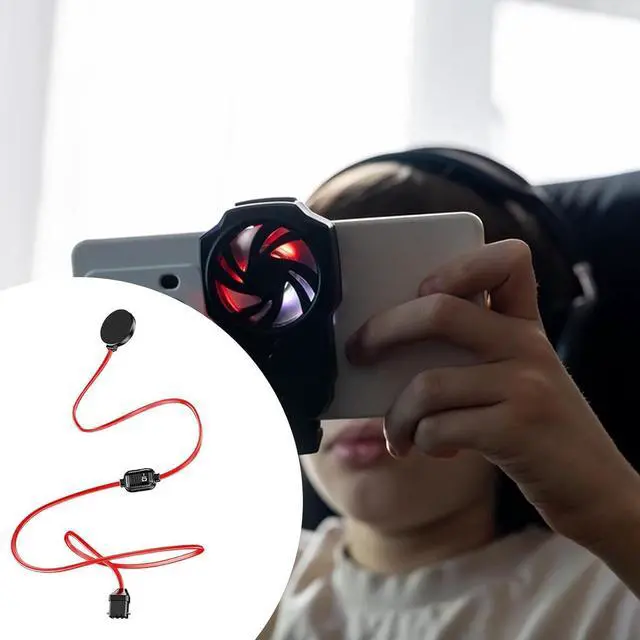 Alt view image 6 of 7 - Phone Water Cooling System with Semiconductor Chip, 30W USB Powered, Compact Magnetic Design for Gaming & Live Streaming