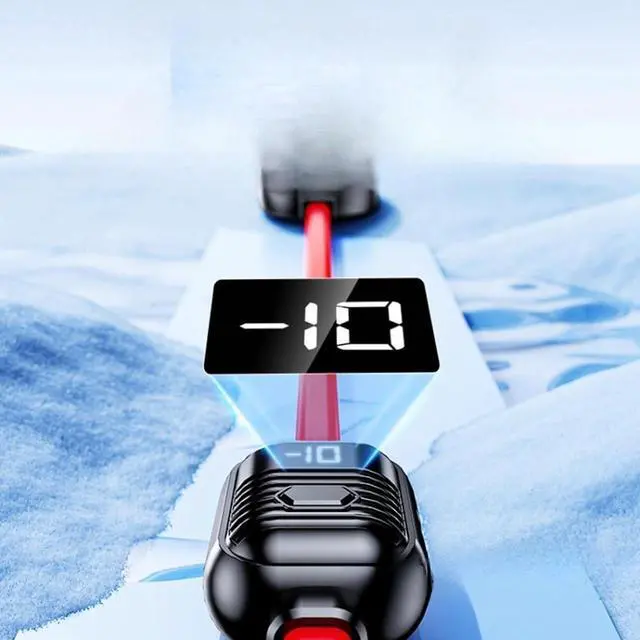 Alt view image 7 of 7 - Phone Water Cooling System with Semiconductor Chip, 30W USB Powered, Compact Magnetic Design for Gaming & Live Streaming