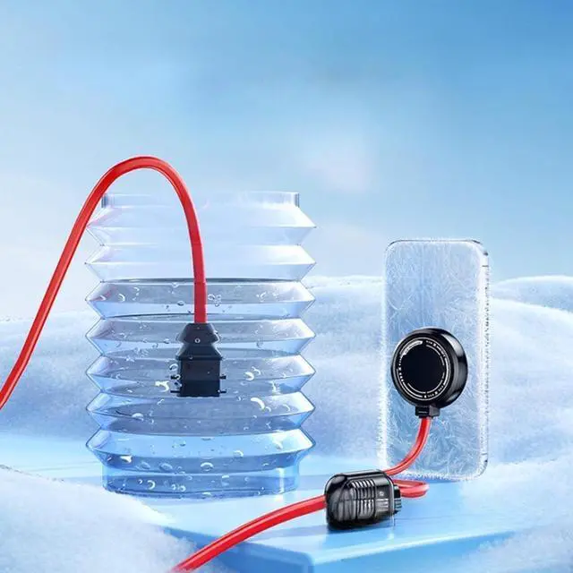 Alt view image 5 of 7 - Phone Water Cooling System with Semiconductor Chip, 30W USB Powered, Compact Magnetic Design for Gaming & Live Streaming