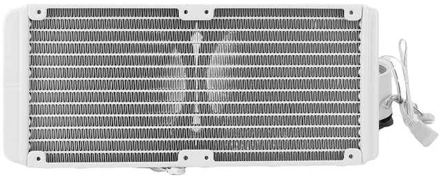 Alt view image 7 of 7 - Zunate ARGB Liquid CPU Cooler with 2.2 Inch LCD Display, Supports AM4 AM5 Sockets, 240mm Radiator, Dual PWM Fans, ARGB Light Sync, Leak Proof Technology (White)