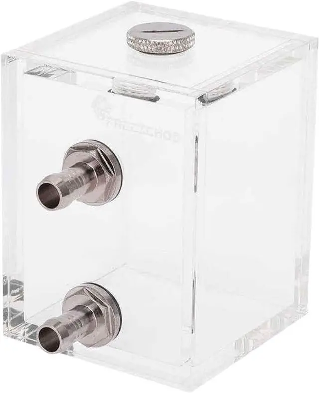Alt view image 2 of 6 - 200ml Transparent Acrylic Water Cooling Tank Reservoir Compatible with PC Liquid Cooling Systems