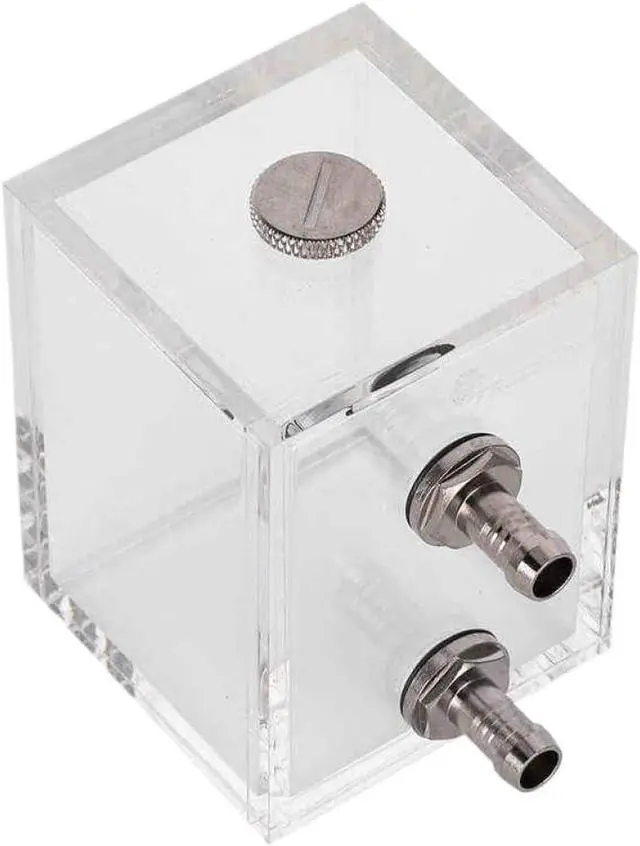 Alt view image 3 of 6 - 200ml Transparent Acrylic Water Cooling Tank Reservoir Compatible with PC Liquid Cooling Systems