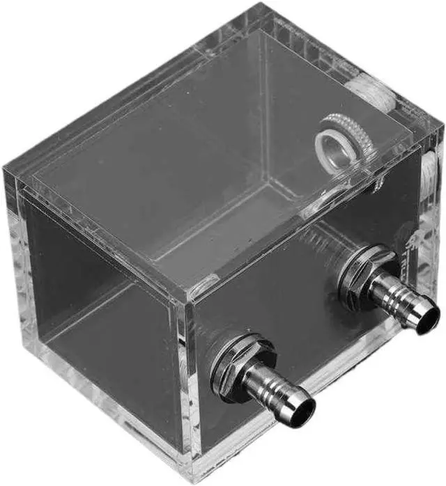 Alt view image 4 of 6 - 200ml Transparent Acrylic Water Cooling Tank Reservoir Compatible with PC Liquid Cooling Systems