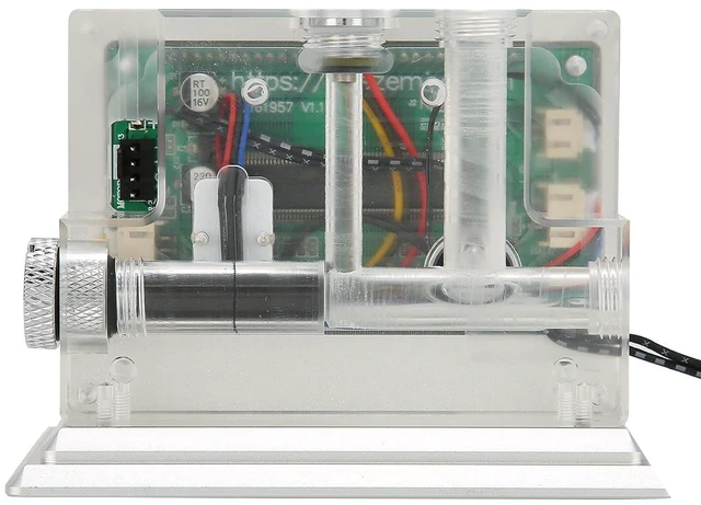 Alt view image 3 of 7 - Intelligent Water Cooling System Monitor LSJZNRB Durable Display Screen Water Pump PWM for PC Enthusiasts Aluminum Alloy + Acrylic Material