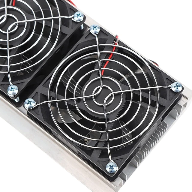 Alt view image 6 of 7 - EVGATSAUTO Dual Core Semiconductor Refrigeration, Thermoelectric Peltier Cooling System for Small Space Cooling Plate Cooling Pet Bed