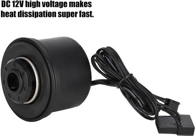 Alt view image 2 of 7 - aqxreight 12V 1100L 4800rpm Fast Heat Dissipation Pump to 1100L H High L PumpWater Cooling PumpComputer Cooling PumpMini Pump12V