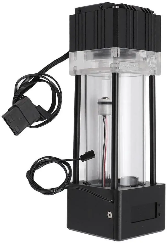 Alt view image 2 of 7 - Pomya PC Water Pump Tank, Integrated 216 Ml Water Cooling Pump Tank Easy to Install for The PC