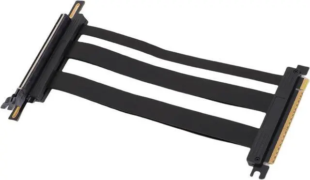 Main image of PCIe 5.0 X16 GPU Extension Cable Efficient Riser Cable 128 Gbps for Water Cooling Systems for Extreme Games PC ABS Case 1 Pcs (20 cm)
