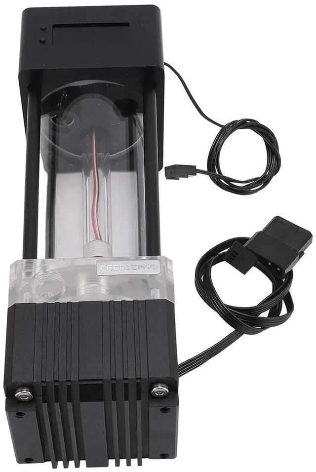 Alt view image 5 of 7 - Pomya PC Water Pump Tank, Integrated 216 Ml Water Cooling Pump Tank Easy to Install for The PC