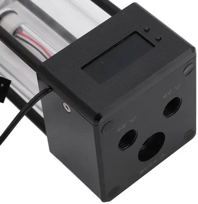 Alt view image 7 of 7 - Pomya PC Water Pump Tank, Integrated 216 Ml Water Cooling Pump Tank Easy to Install for The PC