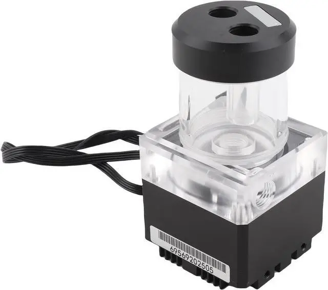 Alt view image 4 of 7 - PC Pump Tank Strong Cooling 650LH Water Pump 3.5 Meters Head for Computer Water Cooling Gaming Setup (12cm)