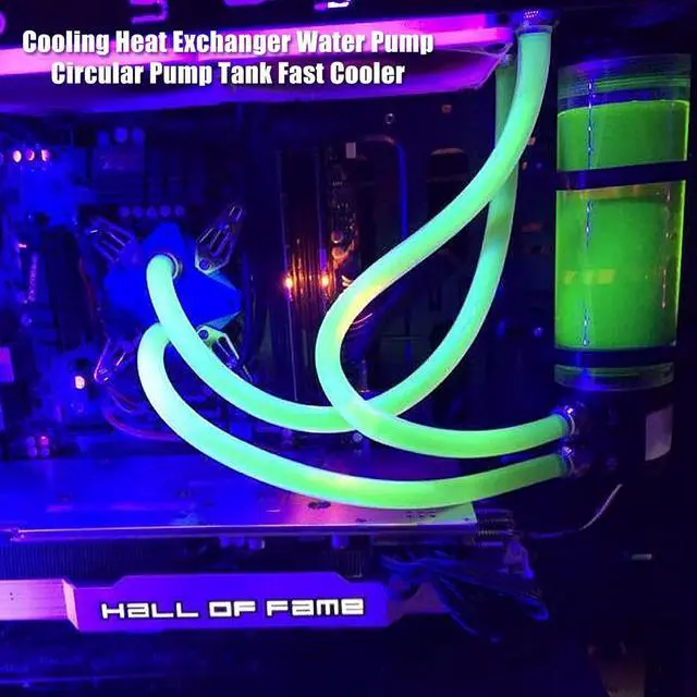 Alt view image 7 of 7 - DC 12 V Water Cooling Pump and Tank Integrated System, 500 LPH Flow Rate, 10 W Power, 3 Pin Connector for CPU and CO2 Cooling Heat Exchanger Applications