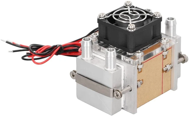Main image of Semiconductor Refrigeration System Thermoelectric Cooler Module for Small Space Cooling - Dual Core Air Cooling Device for Industrial Refrigeration Equipment and DIY Research -