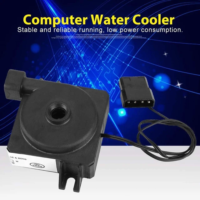Alt view image 7 of 7 - 12V Super Silent Water Cooling Pump for PC Water Cooler Water Circulation Pump