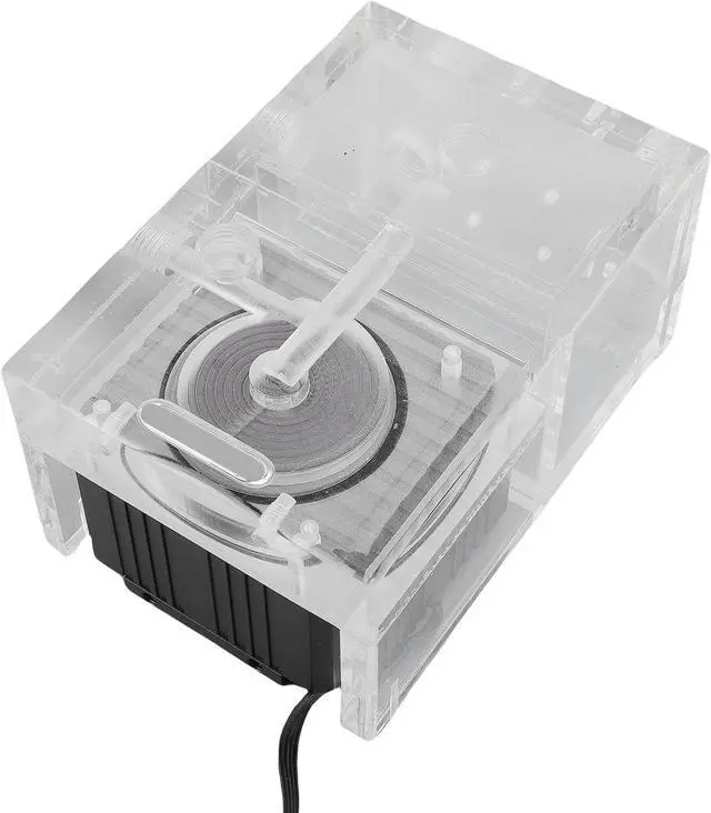 Alt view image 2 of 7 - Computer Water Pump Tank High Efficiency Integrated Centrifugal Water Pump for PC Pub EG6 FX with Aluminum Alloy Armor and Acrylic Casing for Cooling System