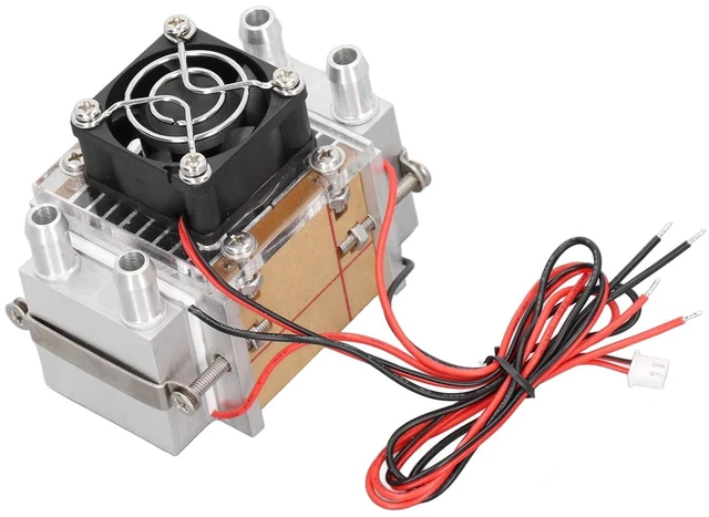 Alt view image 4 of 7 - Semiconductor Refrigeration System Thermoelectric Cooler Module for Small Space Cooling - Dual Core Air Cooling Device for Industrial Refrigeration Equipment and DIY Research -