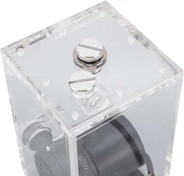 Alt view image 7 of 7 - Jiawu Computer Water Pump Reservoir Combo Quiet Operation Sturdy Material 850mL Capacity for Various Environments