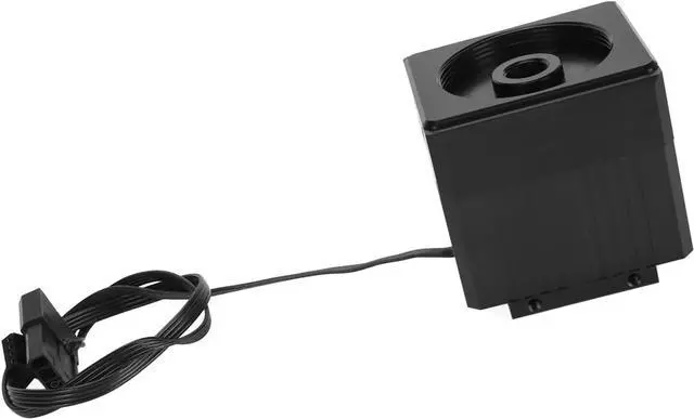 Alt view image 3 of 7 - SUNGOOYUE Computer Water Cooling Pump 12V 5W G1/4 Interface Silent 650Lh Easy to Install Support Automatic PWM Speed Control for PC Water Cooling System